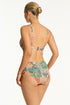 Sea Level Java Cross Front Bra Top